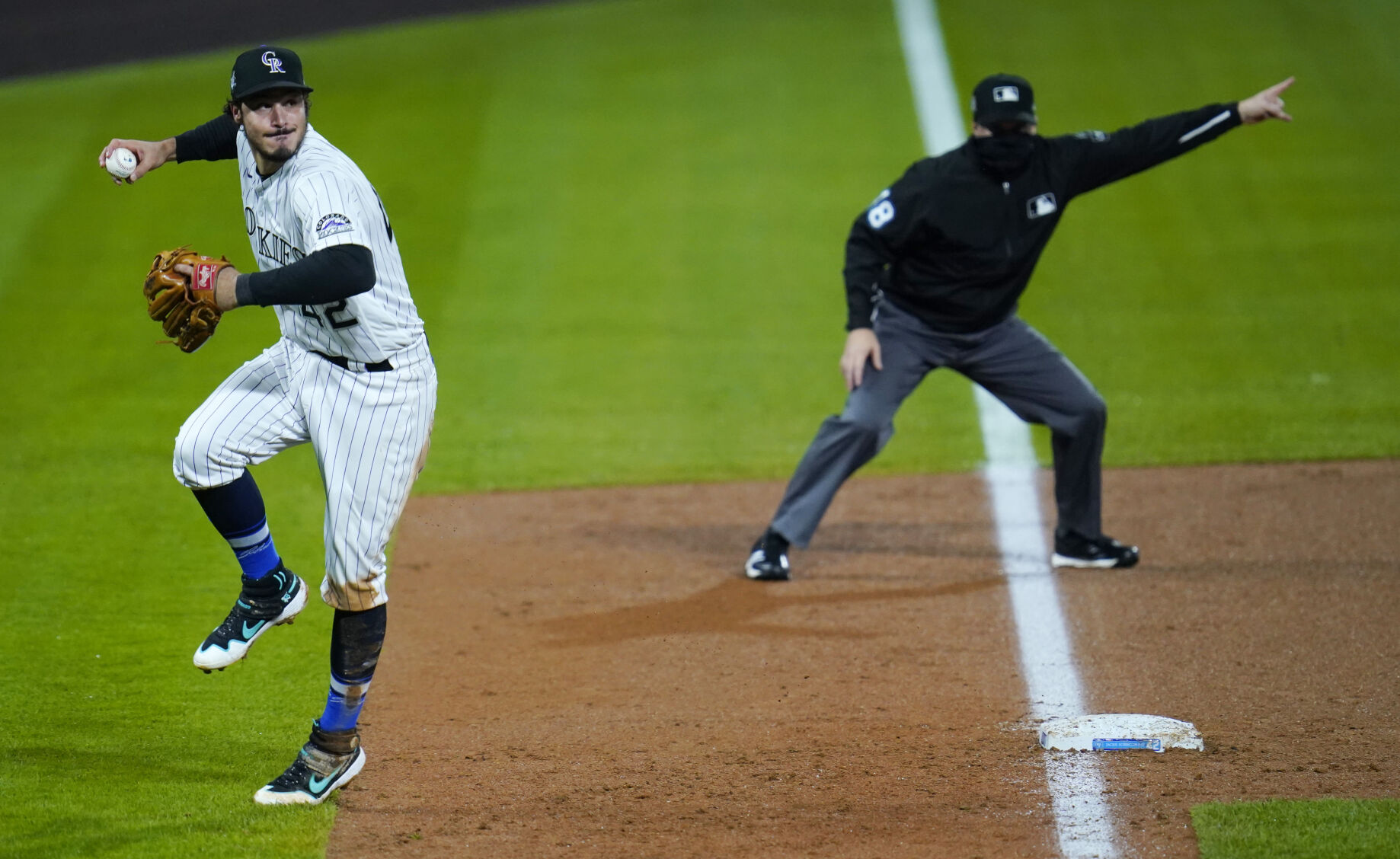 Padres Rockies Baseball Arenado